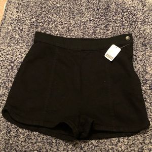 BDG Black High Waisted Shorts